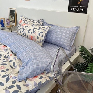 Bộ chăn ga gối Hàn Quốc maruko canh hồng