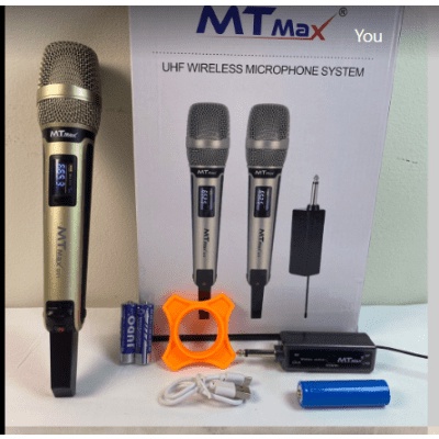 Mic Hát Không Dây, Mic Hát Karaoke MAX Q01 Chuyên Dùng Cho Karaoke Hát Nhẹ