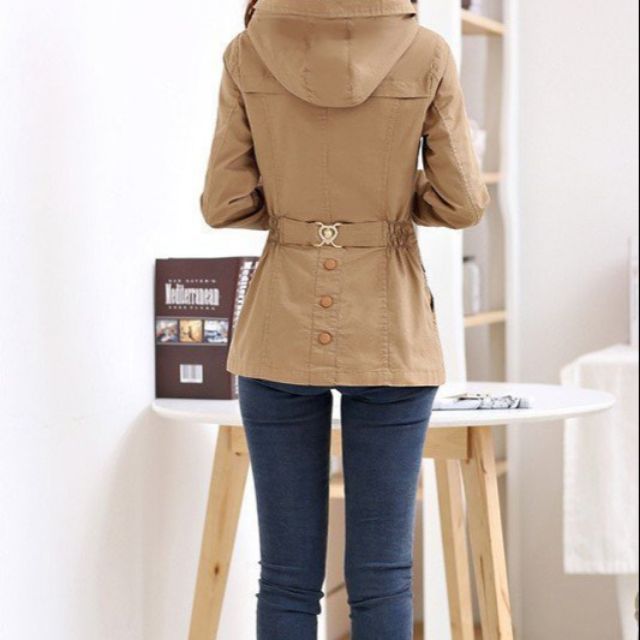 Áo khoác kaki nữ vải đẹp