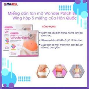 Miếng dán tan mỡ bụng giảm eo hiệu quả MYMI WONDER PATCH Hàn Quốc [hộp 5 miếng]