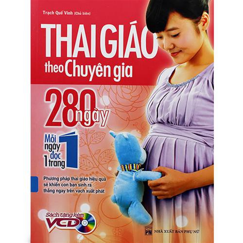 Sách - Thai Giáo Theo Chuyên Gia 280 Ngày Mỗi Ngày Đọc Một Trang - Minh Long Sach24h