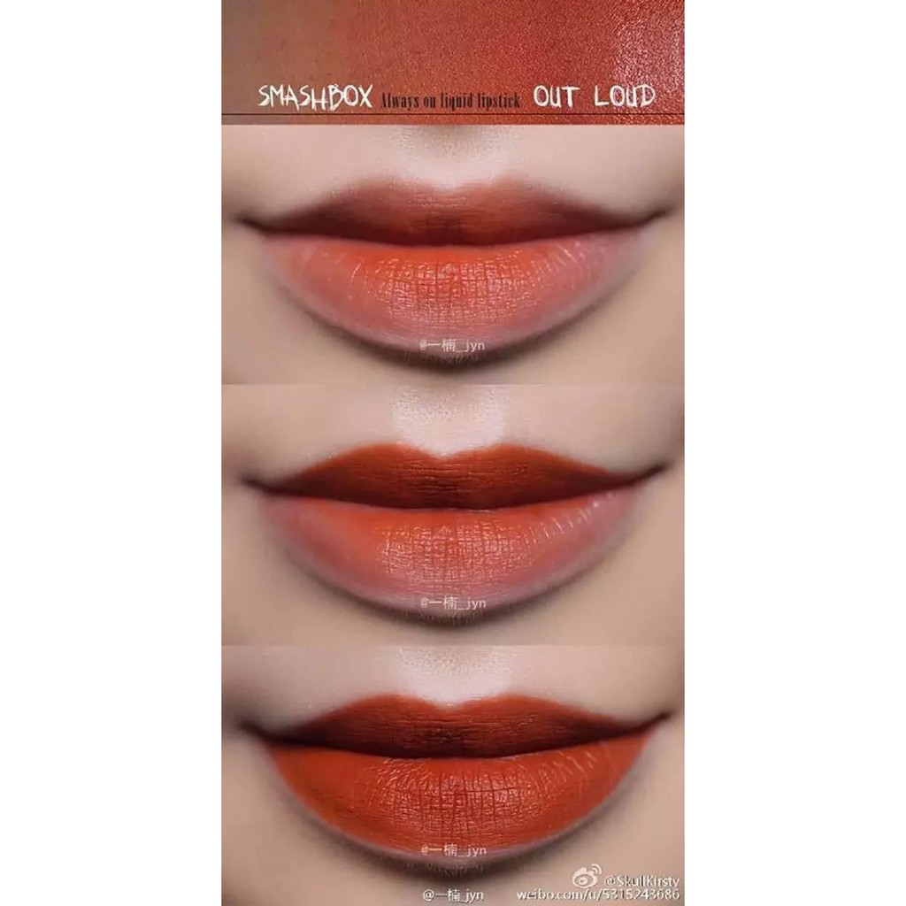 Son kem lì Smashbox Always On Matte Liquid Lipstick - Màu Out Loud