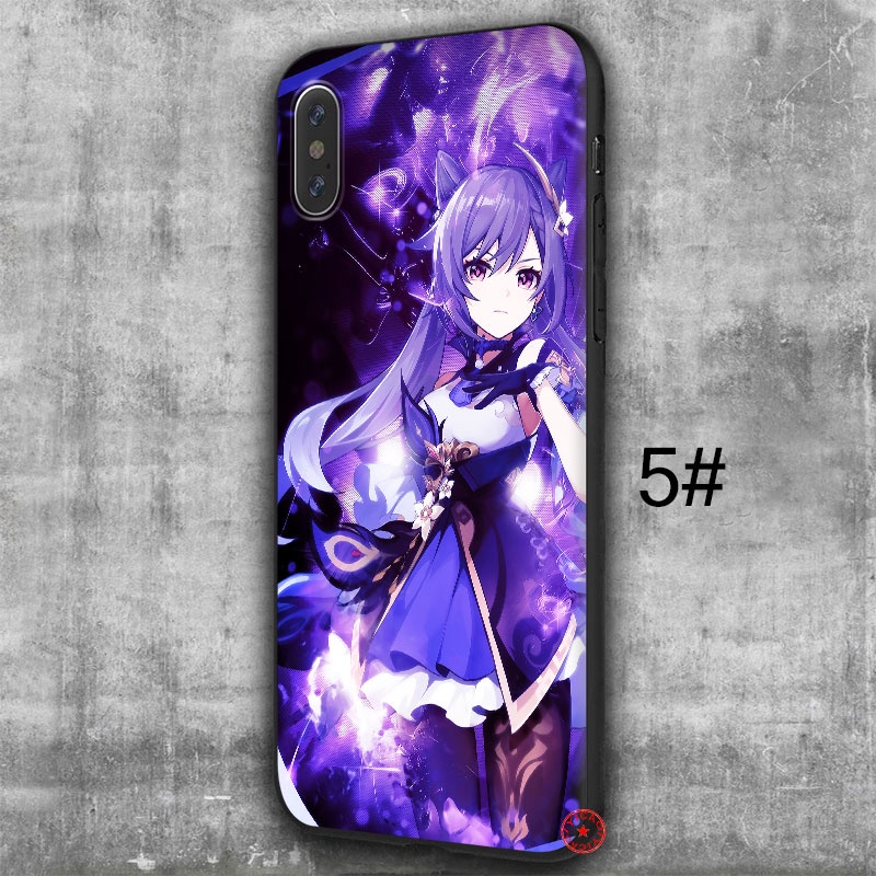 Ốp Điện Thoại Họa Tiết Genshin Impact Cho iPhone SE XR 5 5S 6 6S 7 8 11 Pro Max Plus 40QQA