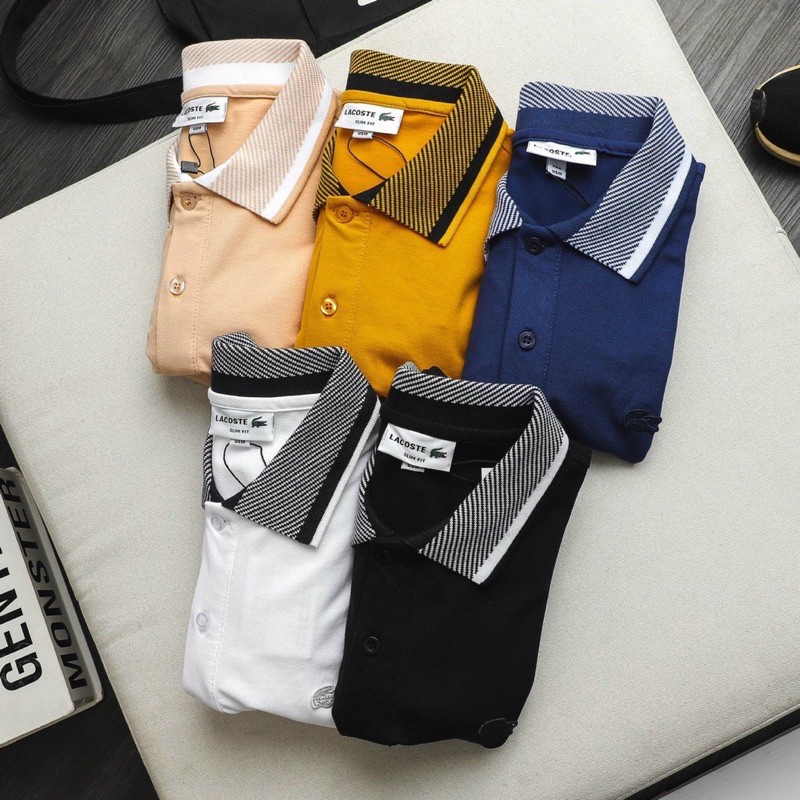 Áo thun Lacoste cổ bẻ