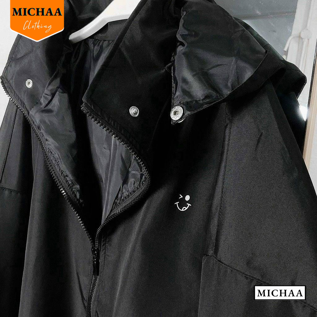 Áo Khoác Bomber Dù DIFFERENT Nam Nữ Form Rộng 2 Lớp, Áo Khoác Ulzzang Unisex Thời Trang - MICHAA AKD80