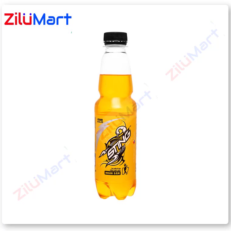 Lốc 6 chai nước tăng lực Sting vàng loại 330ml