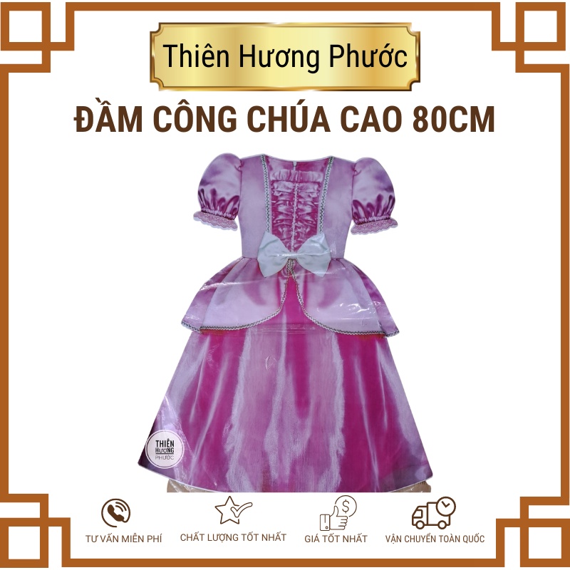 Váy áo, đầm công chúa bé gái, giày cao cấp  cúng đám giỗ