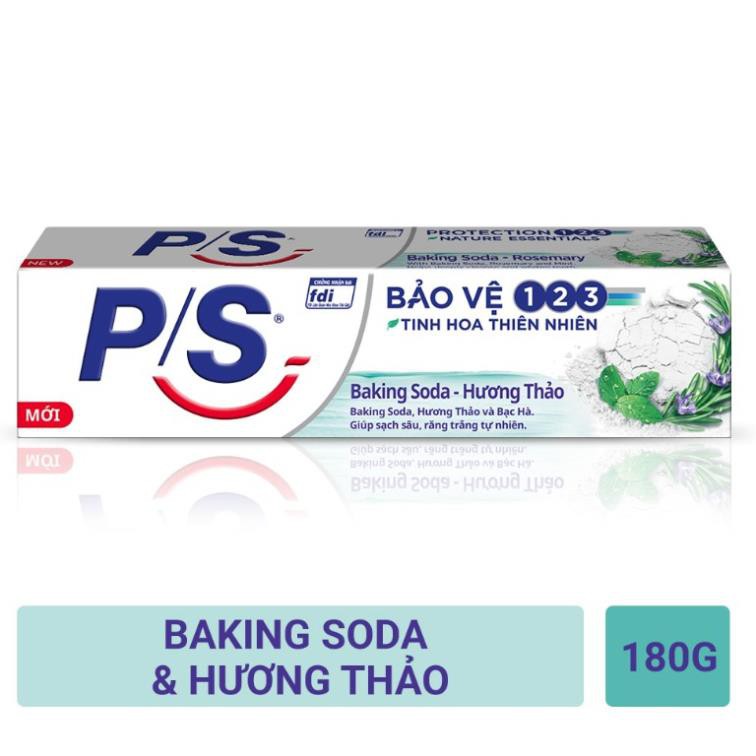 Kem Đánh Răng P/S Bảo Vệ 123 Baking Soda - Hương Thảo 180g