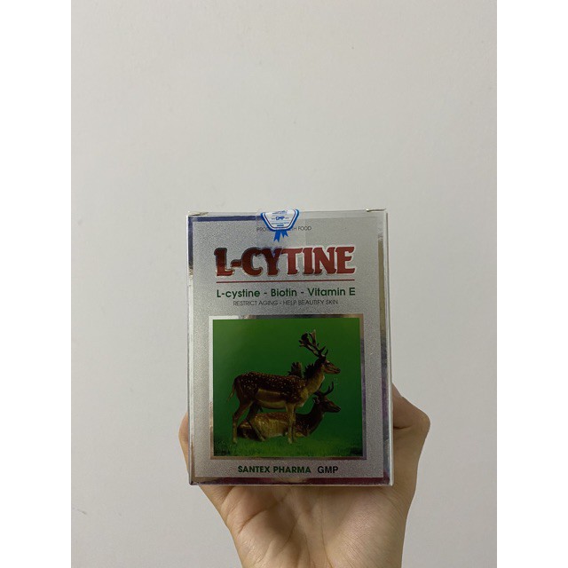 [CHÍNH HÃNG]Viên uống L-CYTINE với l-cystine giúp giảm rụng tóc,khô da
