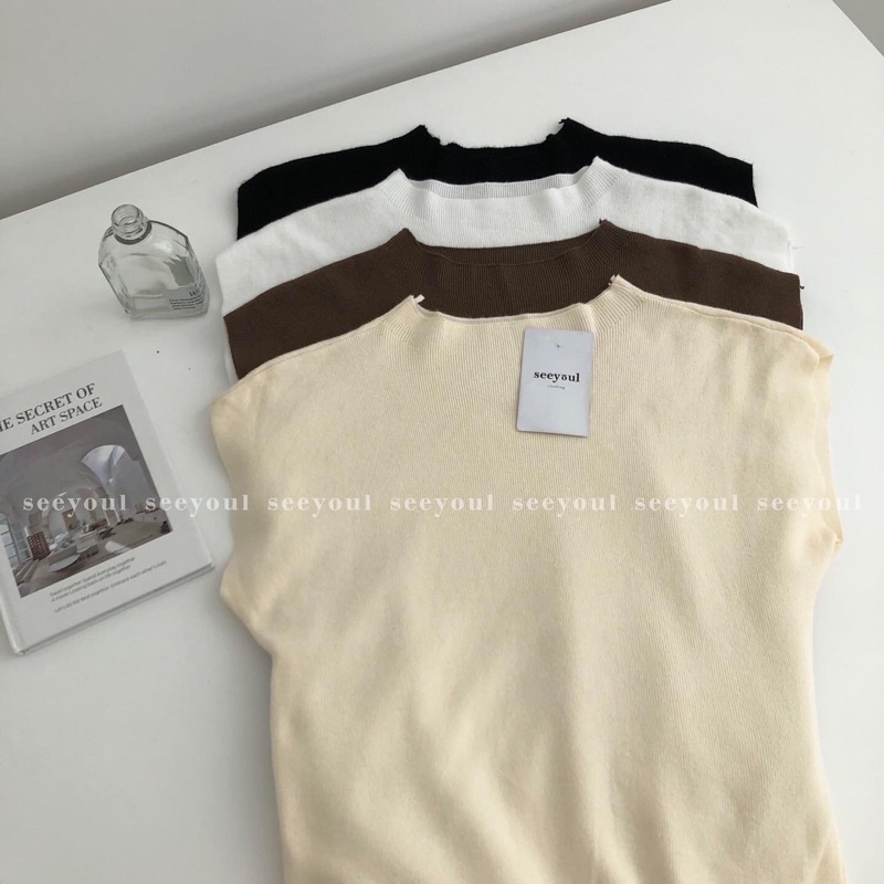 Áo len tay hến freesize korea ( HÌNH THẬT SHOP CHỤP)