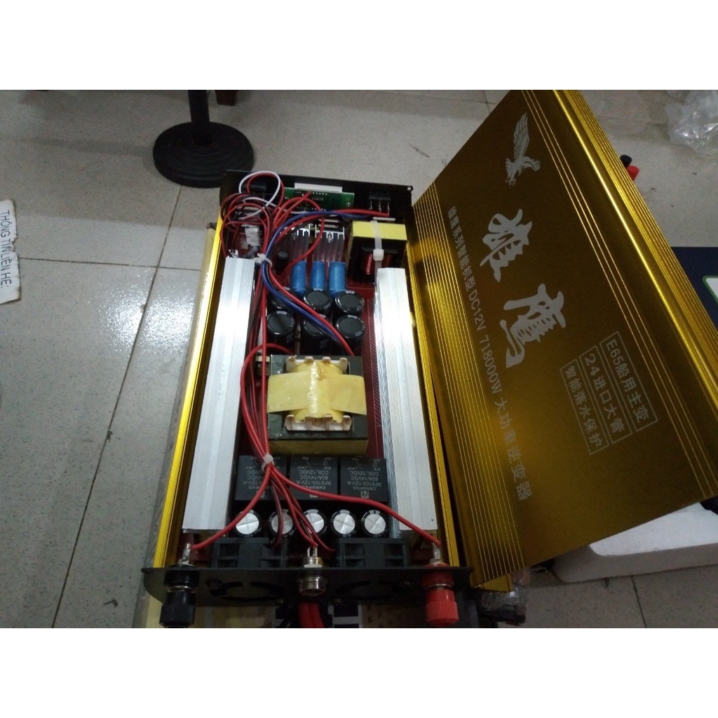 Bộ kich băm sung điện tử đại bàng trắng 718000w-12V - 718000W 24 FET LỚN