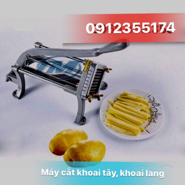 Máy cắt khoai tây, khoai lang, chuyên dụng KFC