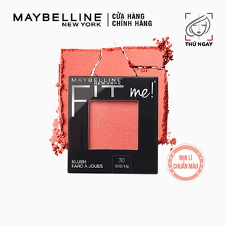 Phấn Má Hồng Mịn Nhẹ Tự Nhiên Giữ Màu Chuẩn Fit Me Blush Maybelline New York 4.5g