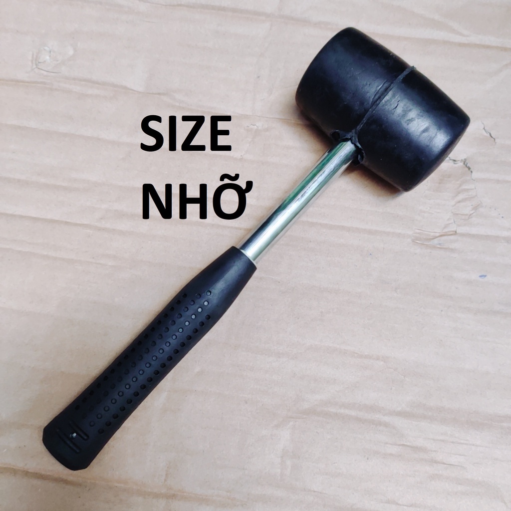 Búa cao su cán sắt ASAKI size nhỡ 500g