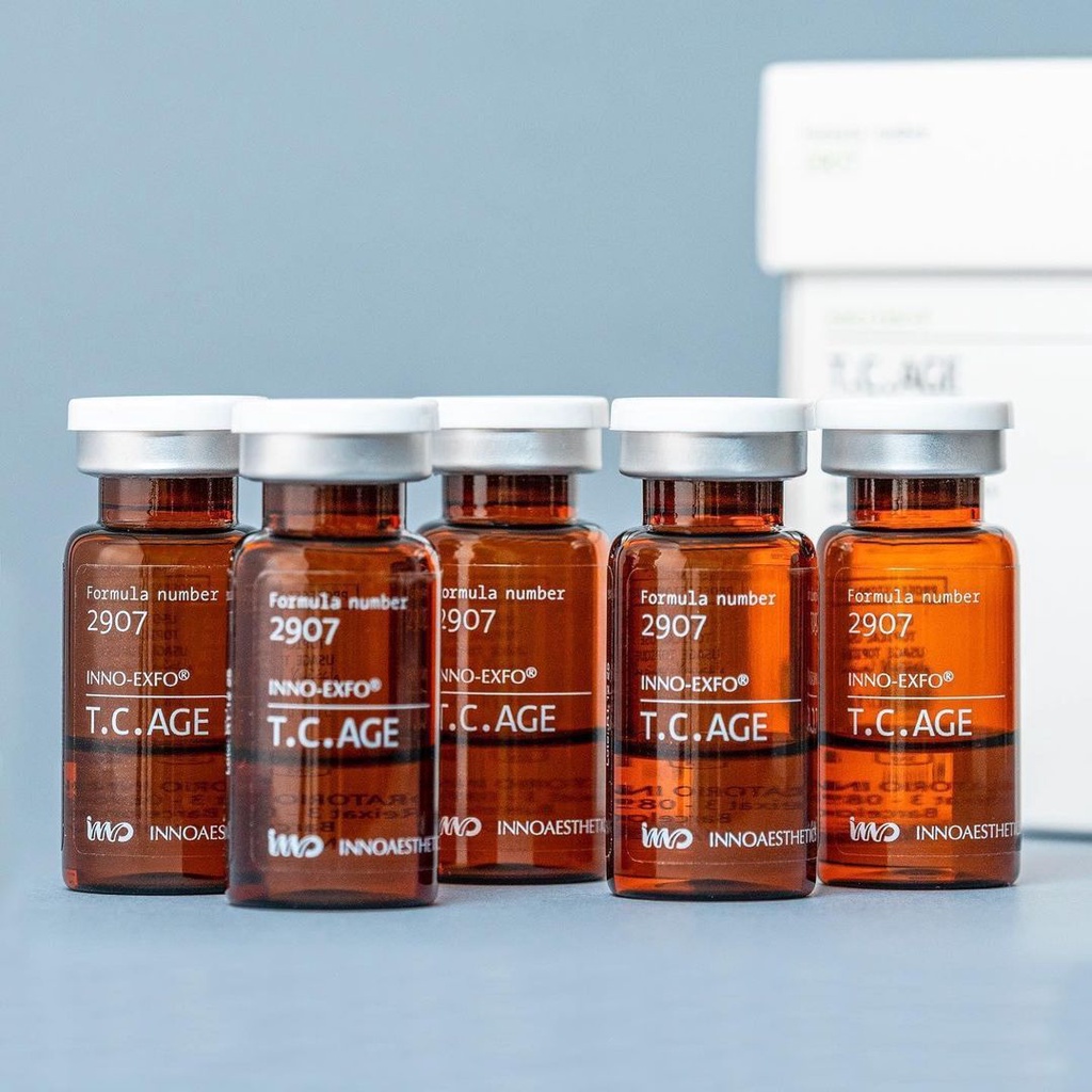 Peel Innoaesthetics INNO T.C.AGE TCA TCAGE TC AGE tái tạo căng bóng, thay mới da sẹo rỗ, rạn da