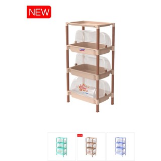 KỆ CHÉN MATSU CÓ NẮP ĐẬY 3 NGĂN CỠ LỚN