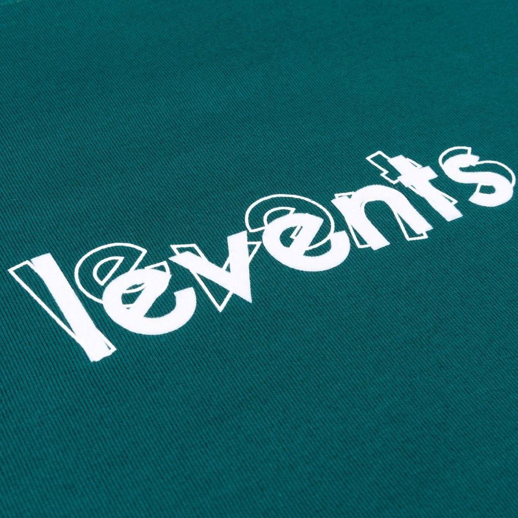 Áo Thun LEVENTS VELVET MINI POPULAR LOGO/ RED Tặng Kèm Túi Tote Hoặc Túi Giấy Khi Mua Từ 2SP Levents)