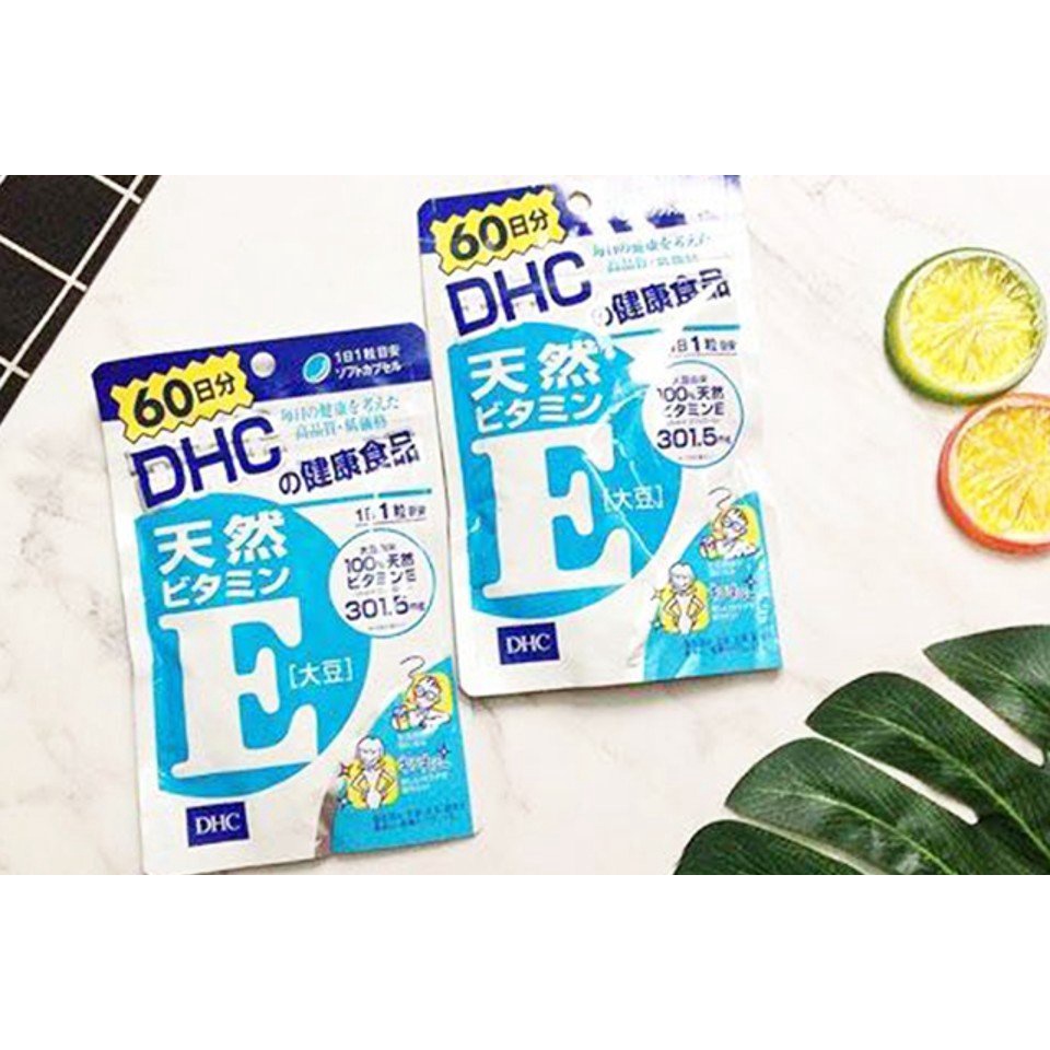 Viên uống DHC Vitamin E điều hòa nội tiết, đẹp da, chống oxy hóa - DHC Vitamin E (30 ngày)