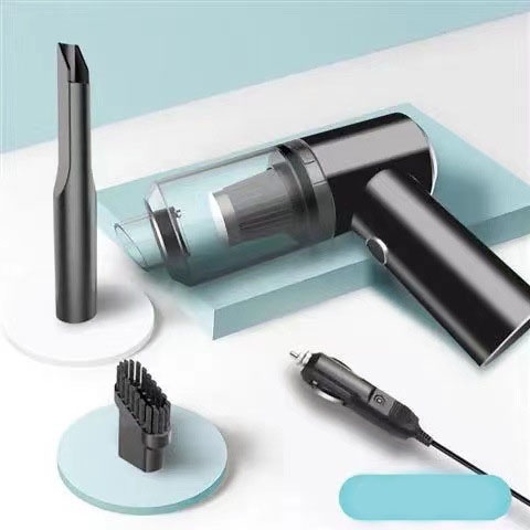 Máy hút bụi bàn phím,bụi bẩn, ga giường, nội thất ô tô tiện  lợi có 2 đầu to nhỏ công suất 120W dung lượng pin 12000PA