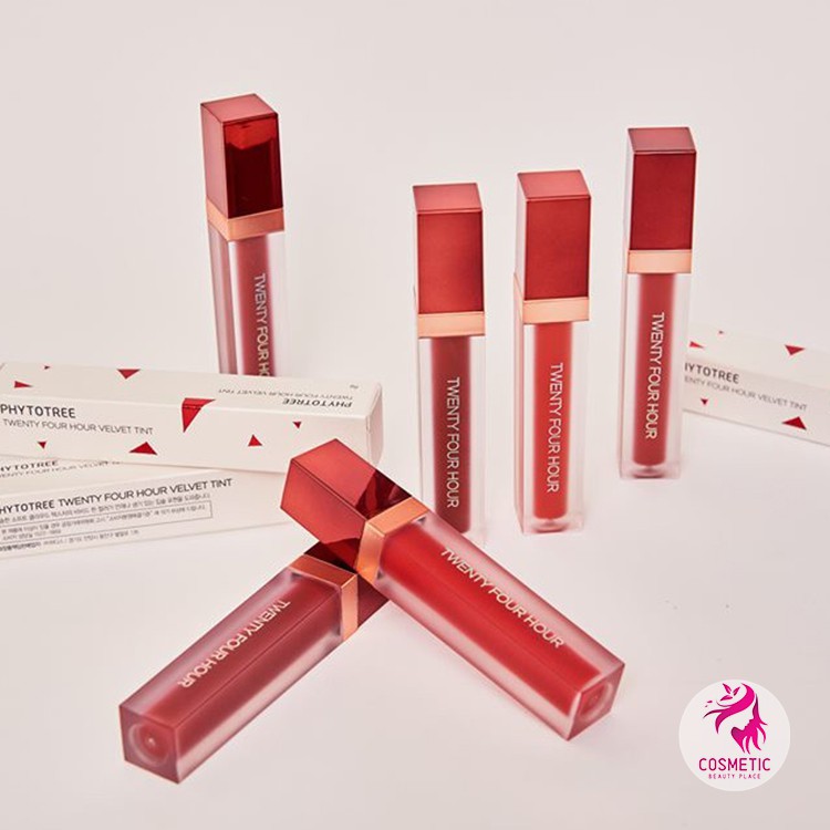 Son Kem PHYTO TREE Twenty Four Velvet Tint Bền Màu Không Khô Môi PV218