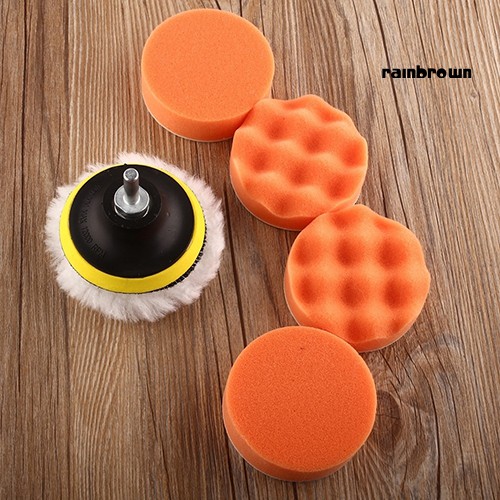 ^ Qchl ^ 3 Inch Đánh Bóng Đồ Nội Thất Xe Hơi Đa Chức Năng