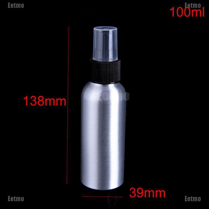 (hàng Mới Về) Bình Xịt Nước Làm Tóc Bằng Nhôm 1x30 / 50 / 100ml | BigBuy360 - bigbuy360.vn