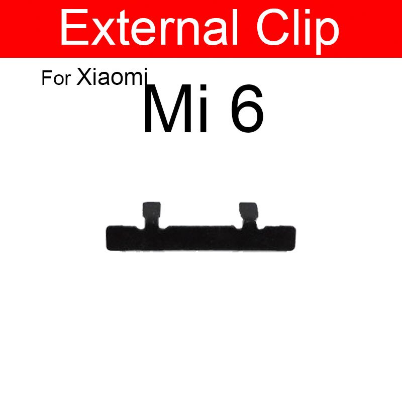 1 Bộ Nút Bấm Nguồn + Công Tắc Ngoài Thay Thế Cho Xiaomi Mi 6 6x