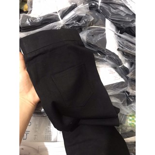 Quần Legging Nữ Đen Xuất Hàn