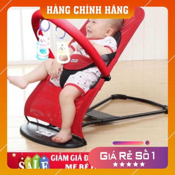 Ghế rung cho bé, ghế nhún cho bé tặng thanh treo đồ chơi MBPHUNG100