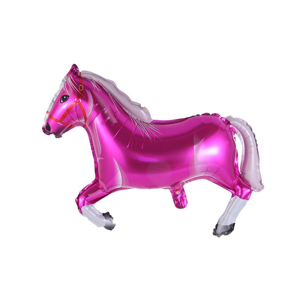 Bong Bóng Nhôm 30 Inch Hình Chú Ngựa Trang Trí Sinh Nhật