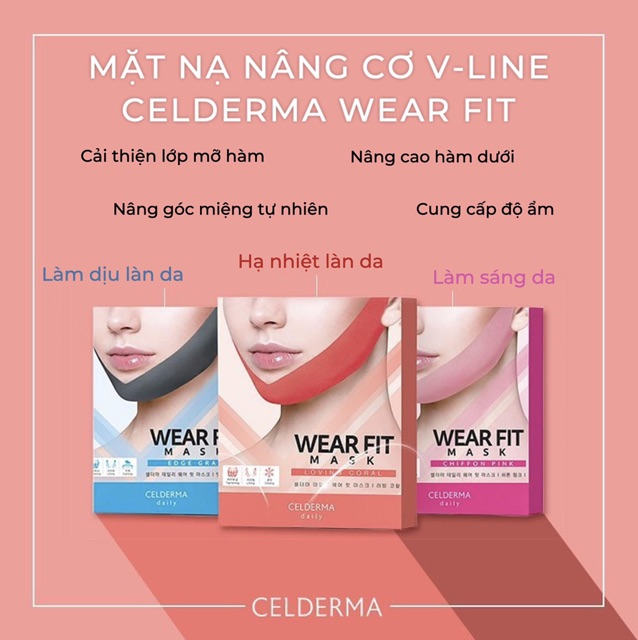 MẶT NẠ NÂNG CƠ V-LINE CELLDERMA