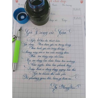 Bút Thầy Ánh SH 041 calligraphy (ngòi G trắng)