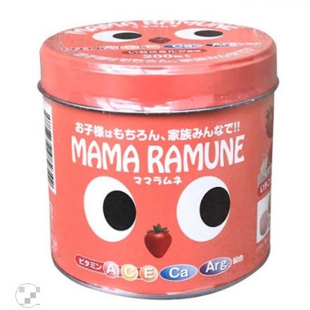 Kẹo cho trẻ biếng ăn Nhật Mama Ramune 200 viên - hàng nội địa Nhật
