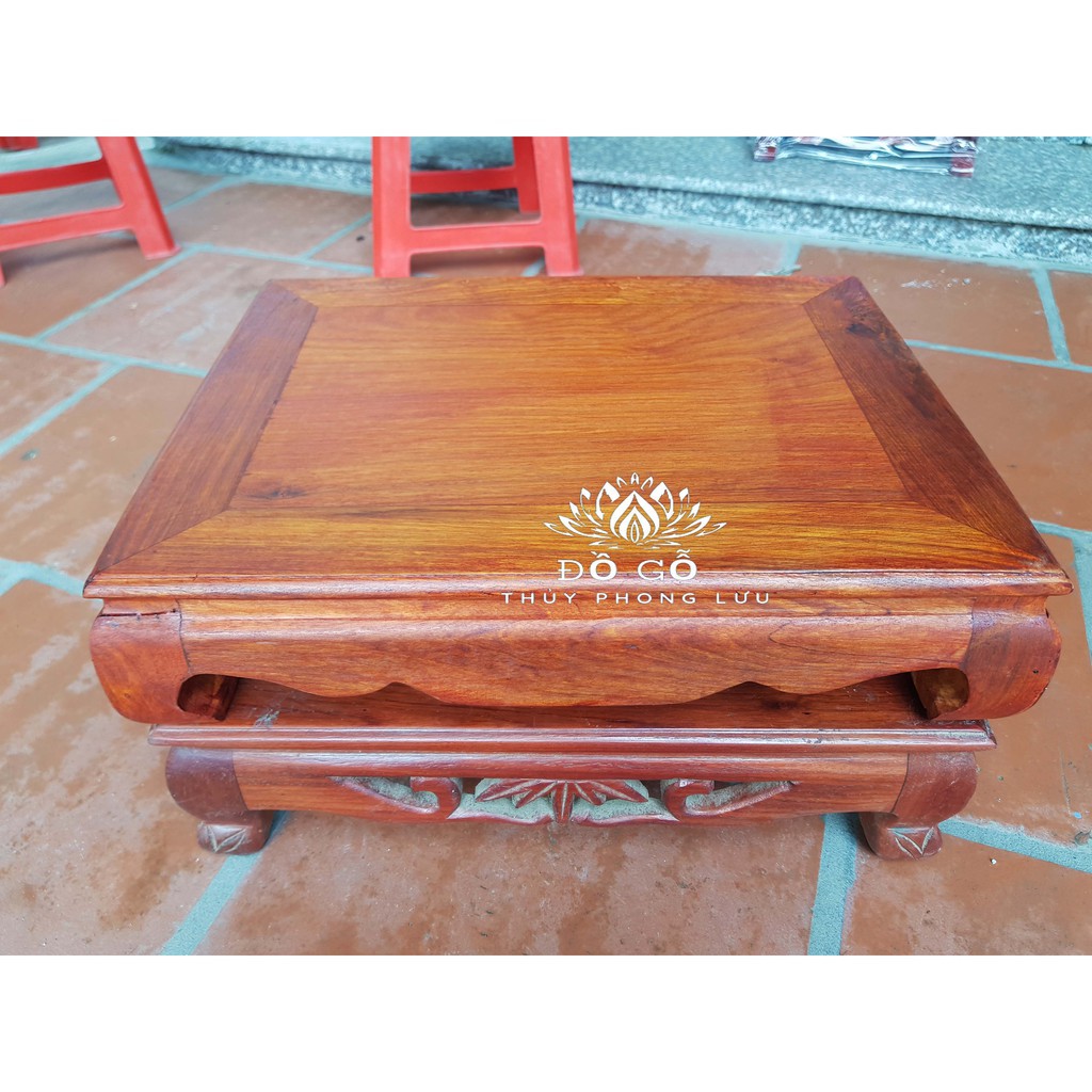 Bàn osin Kỷ trơn-gỗ hương cỡ lớn 35x50 và 40x60