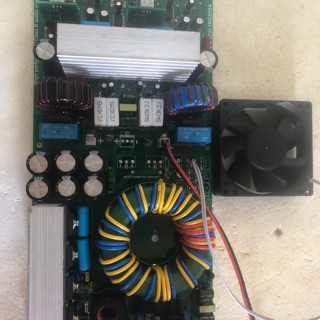 mạch công suất 2 kênh liền nguồn 2000w