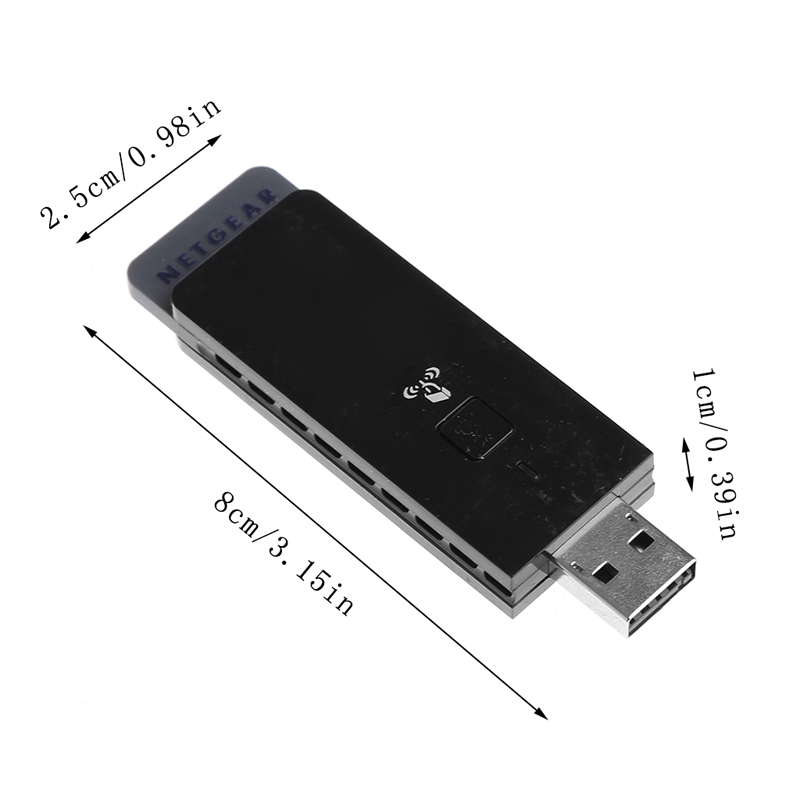 Bộ chuyển đổi không dây nhận thẻ mạng WiFi 300M cho Netgear WNA3100 cổng USB