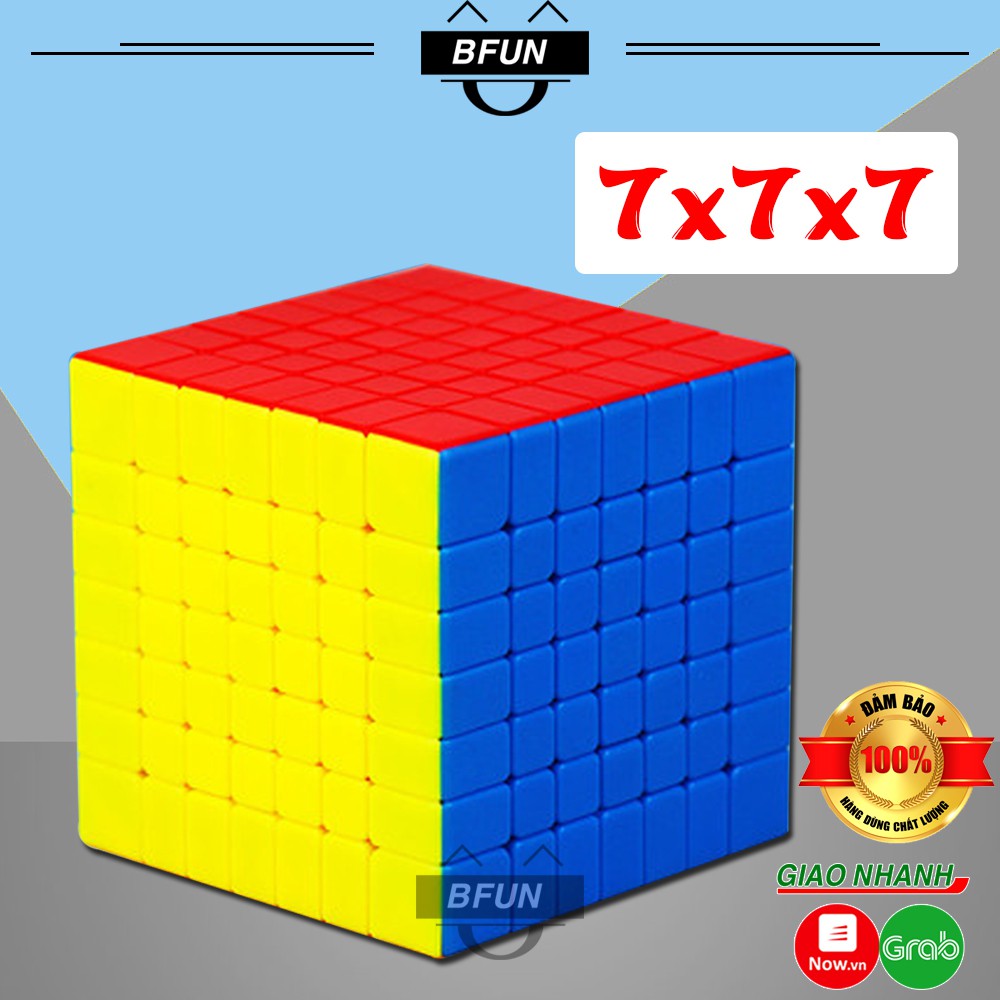 Rubik 7x7x7 Trơn Mượt Cao Cấp - Đồ Chơi Trí Tuệ Cho Bé - Đồ Chơi Trẻ Em BFUN