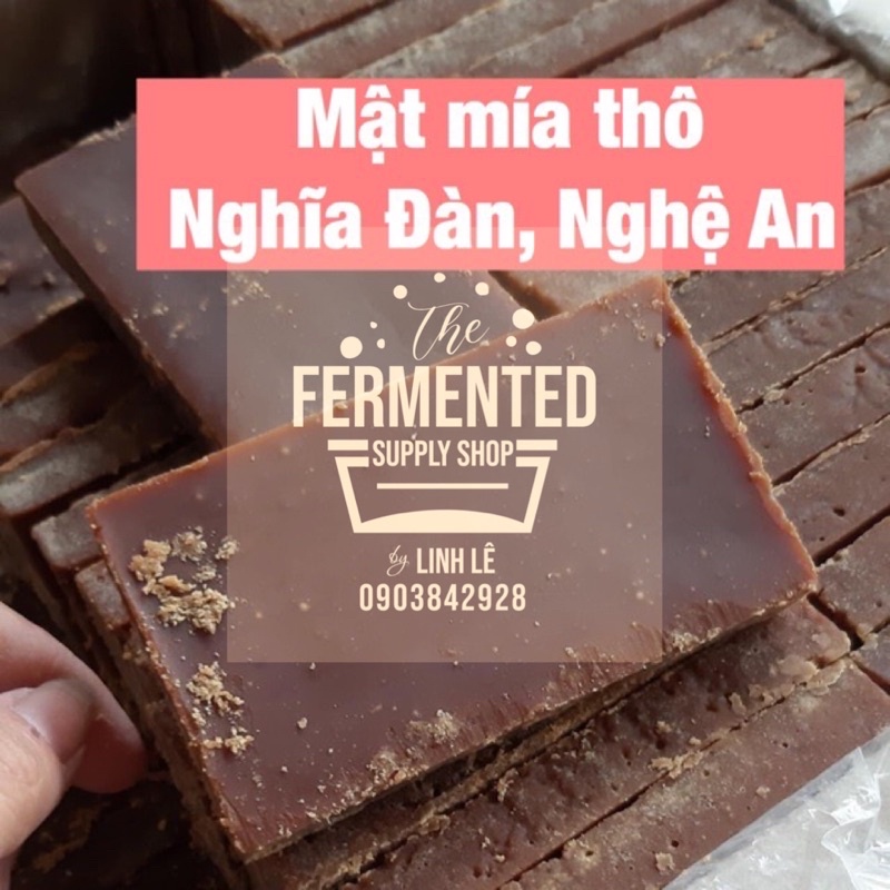 Đường mía thô nuôi nấm kefir, kombucha thơm ngon đậm mùi mía