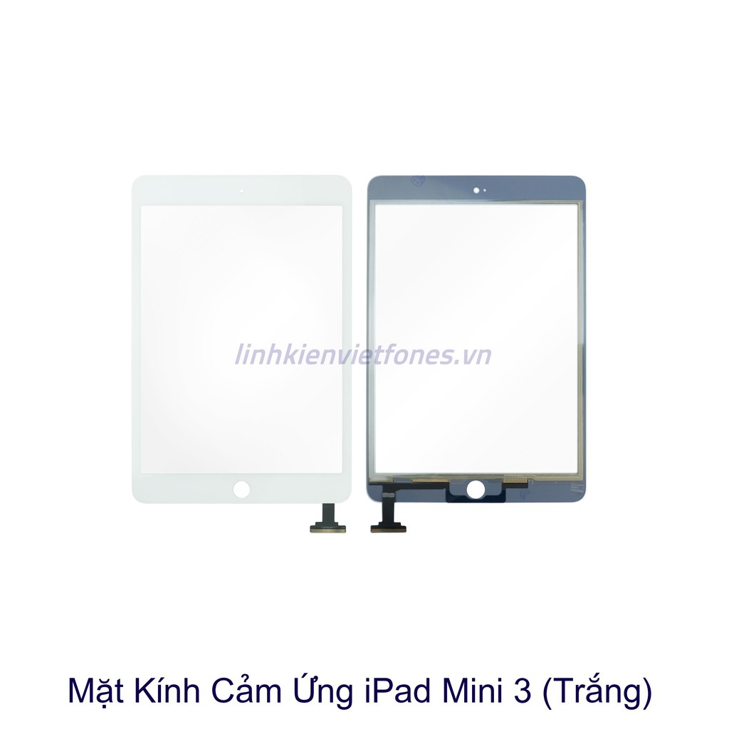 Mặt kính cảm ứng ép kính tablet táo mini 3 (không ic)