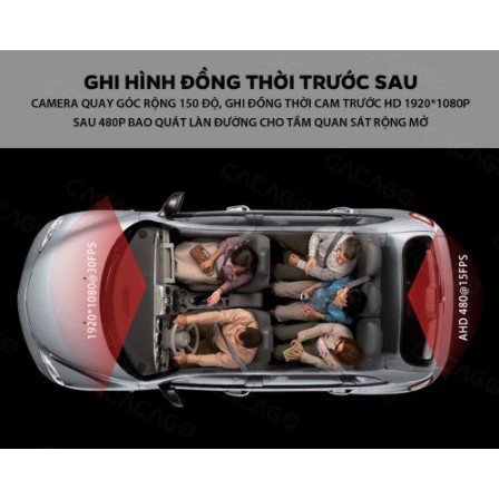 Camera Hành Trình Gương Anytek T77 Full HD- Camera ô tô ghi hình trước sau siêu nét