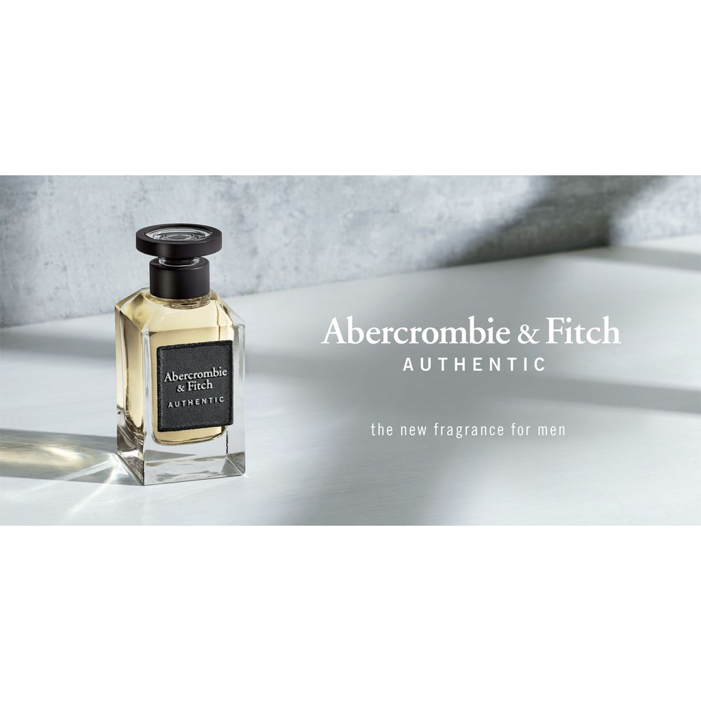 Nước hoa nam cao cấp authentic Abercrombie &amp; Fitch Authentic eau de toilette 100ml (Mỹ)