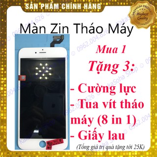 Màn hình iphone 6S PLUS zin bóc máy, tặng cường lực, tặng tua vít , Màn hình ip 6SP zin chính hãng, miễn phí vận chuyển.
