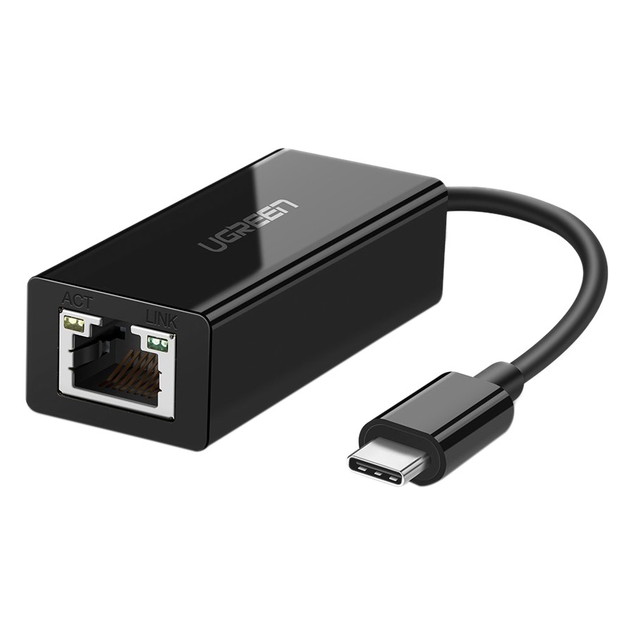 Cáp USB Type-C To Lan Gigabit 1000Mbps UGREEN 50307 - Hàng Chính Hãng