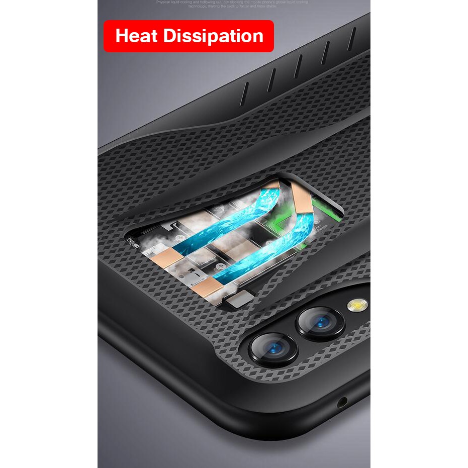 Ốp điện thoại gờ cứng chuyên game cho Xiaomi Black Shark 2 Pro