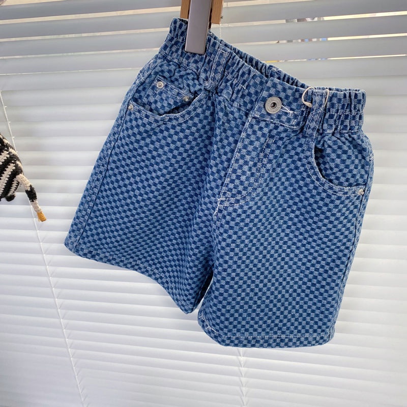 Quần Short Jean Thiết Kế Mới Kiểu Dáng Đơn Giản Thời Trang Mùa Hè Dành Cho Bé 0-7 Tuổi