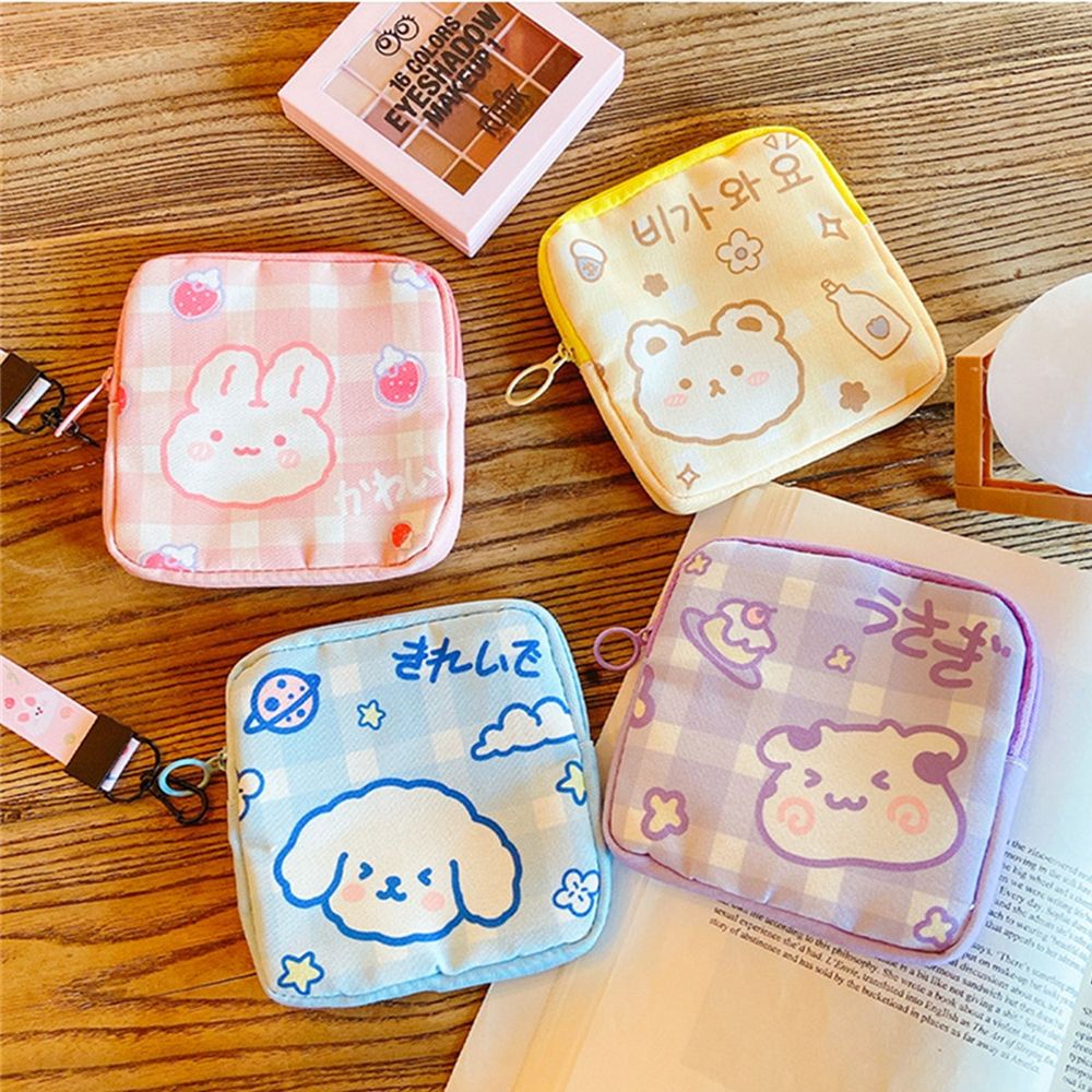 Túi đựng băng vệ sinh/mỹ phẩm thiết kế dễ thương tiện dụng mang theo du lịch