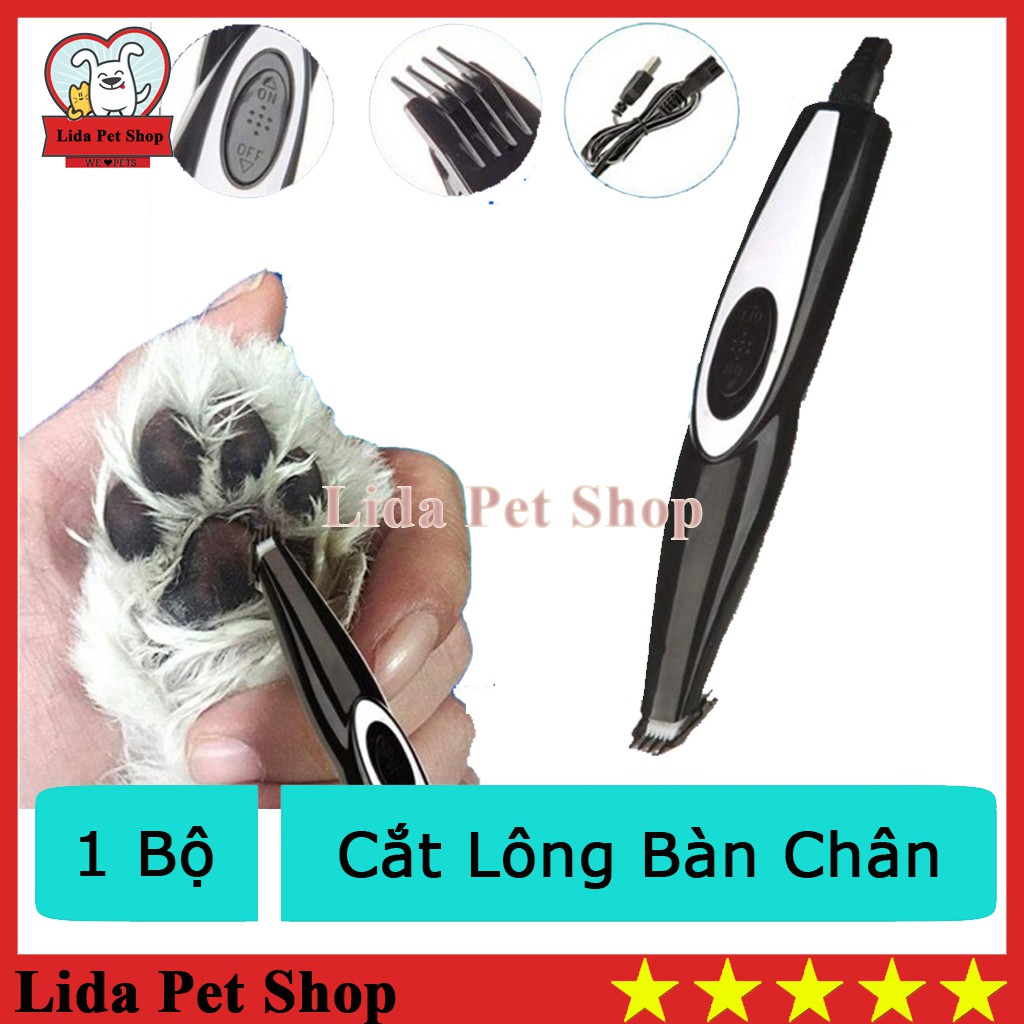 Tông Đơ Cạo Lông Bàn Chân Chó Mèo - Lida Pet Shop