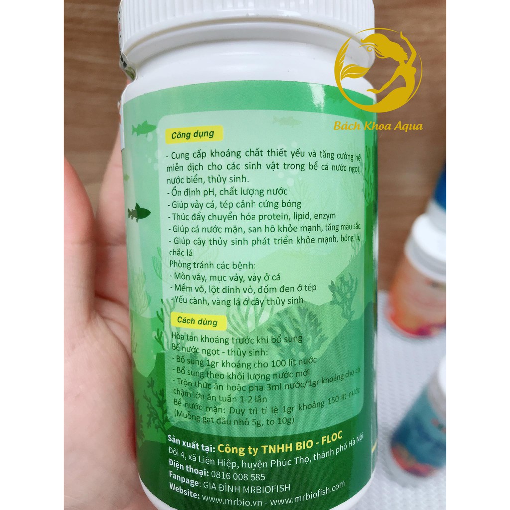 Khoáng tổng hợp Mr Bio Fish cho san hô bể cá biển