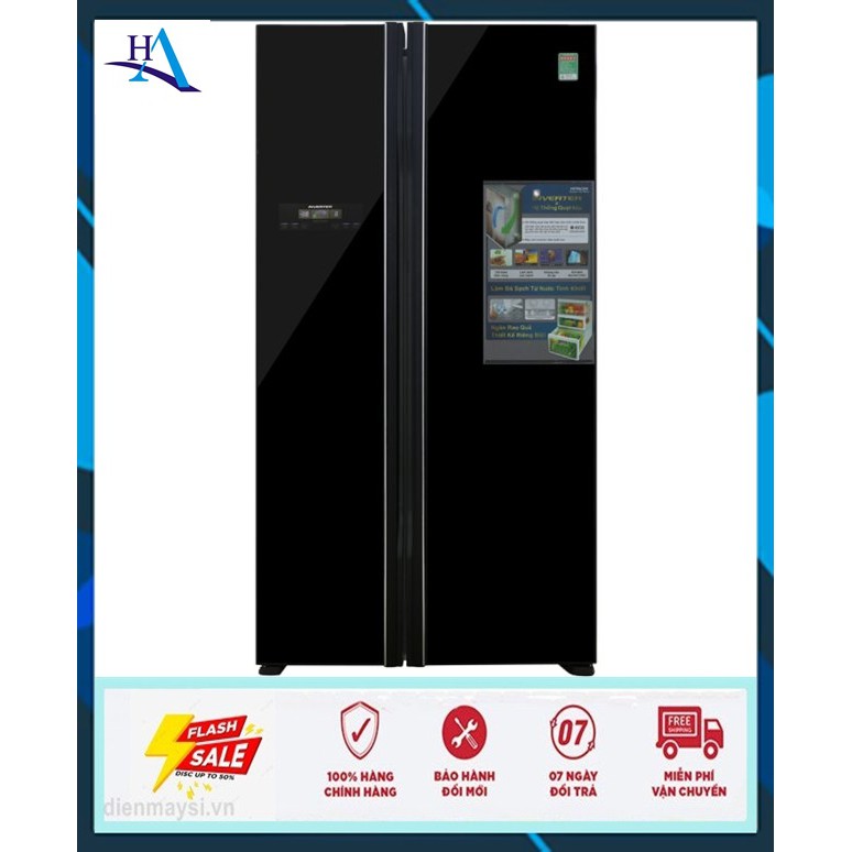 Tủ Lạnh HITACHI Inverter 600 Lít R-FM800PGV2(GBK) (Miễn phí giao tại HCM-ngoài tỉnh liên hệ shop)