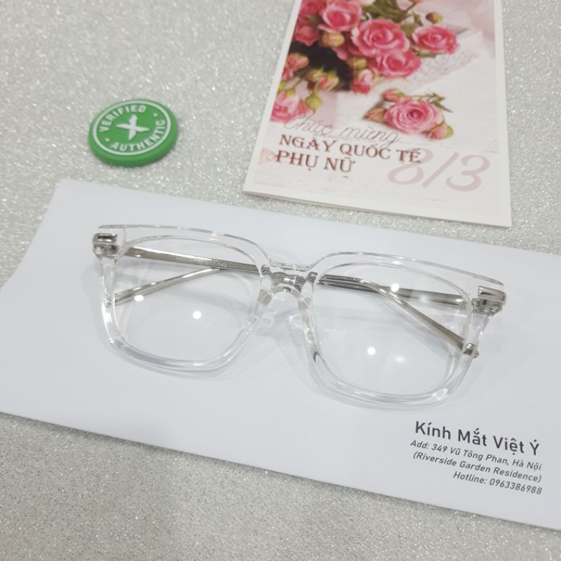 Gọng Kính Mắt Thời Trang Nam Nữ đã lắp sẵn tròng 0 độ